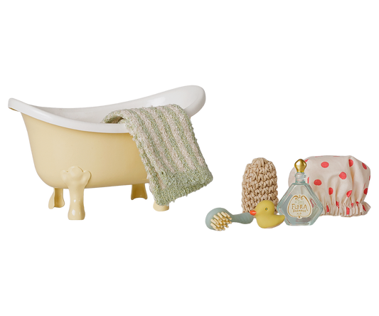Maileg Badezimmerset für Mäuse – Gelb