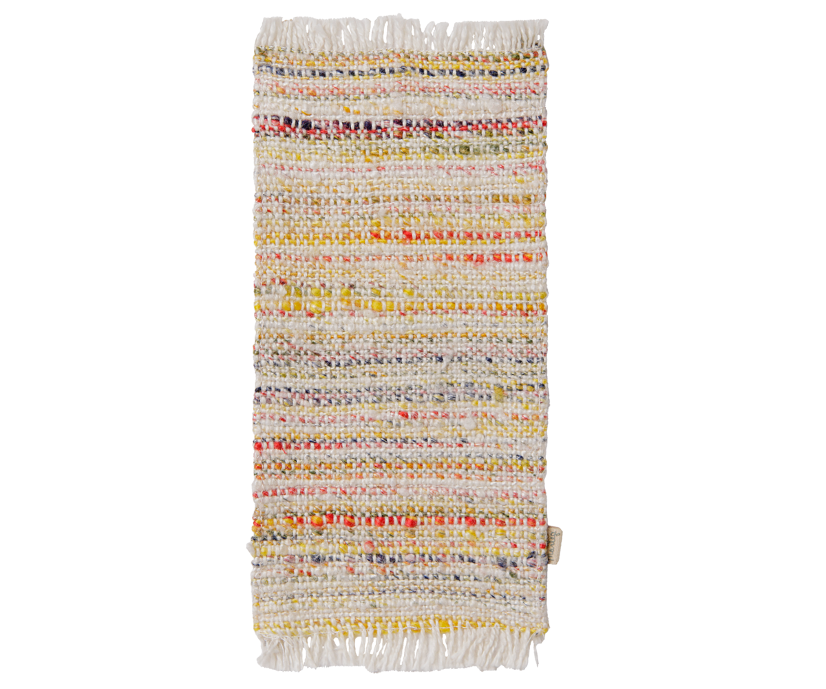 Maileg Miniatur-Teppich, mittel – Multistreifen