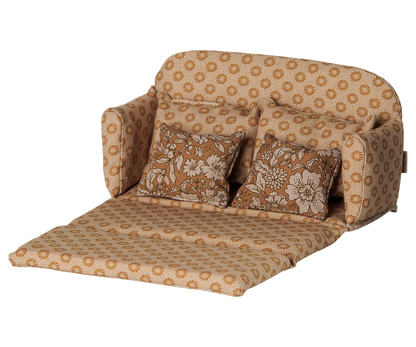 Maileg Schlafsofa für Mäuse, groß – Ocker