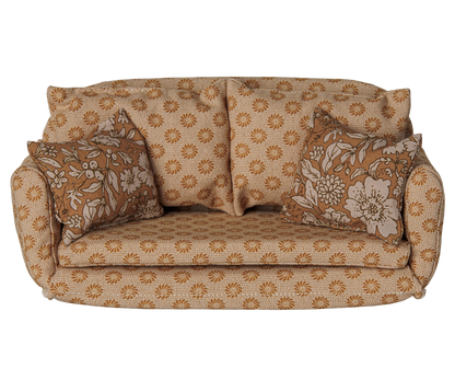 Maileg Schlafsofa für Mäuse, groß – Ocker