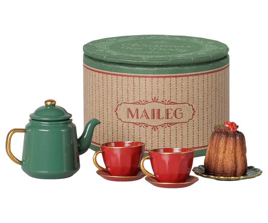 Maileg Christmas tea party, Maus – Red/Green