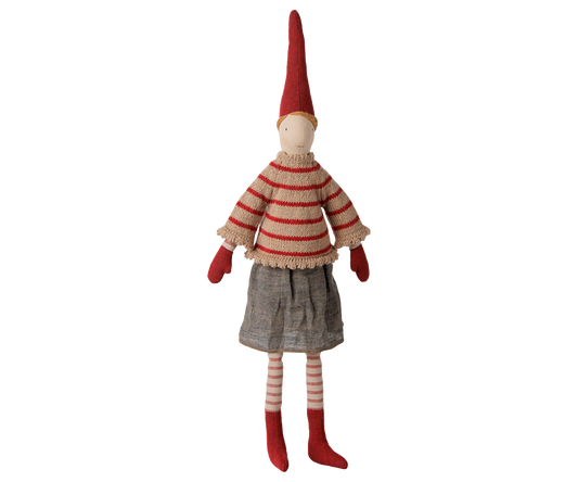 Maileg Pixy, Size 3 – Girl – Striped knitted sweater