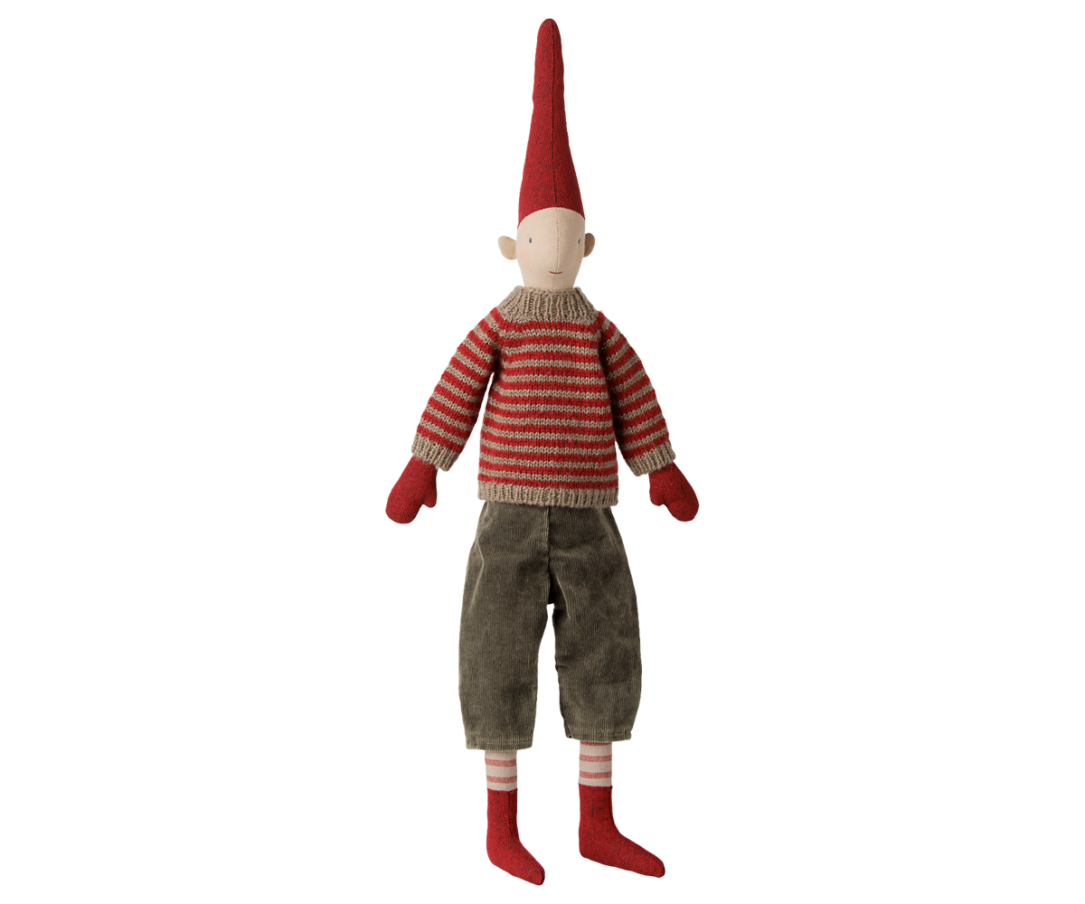 Maileg Pixy, Size 3 – Boy – Striped knitted sweater