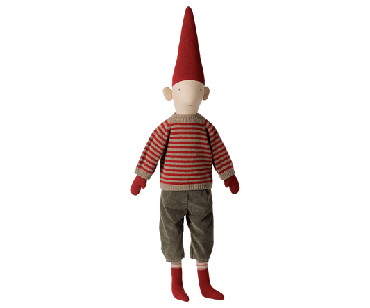 Maileg Pixy, Size 5 – Boy – Striped knitted sweater