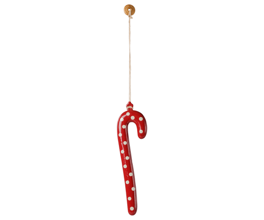 Maileg Metal ornament, Large sugar cane – Dot