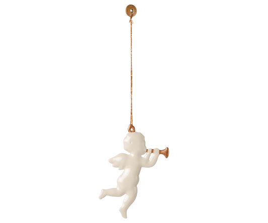 Maileg Metal ornament, Angel – Trumpet