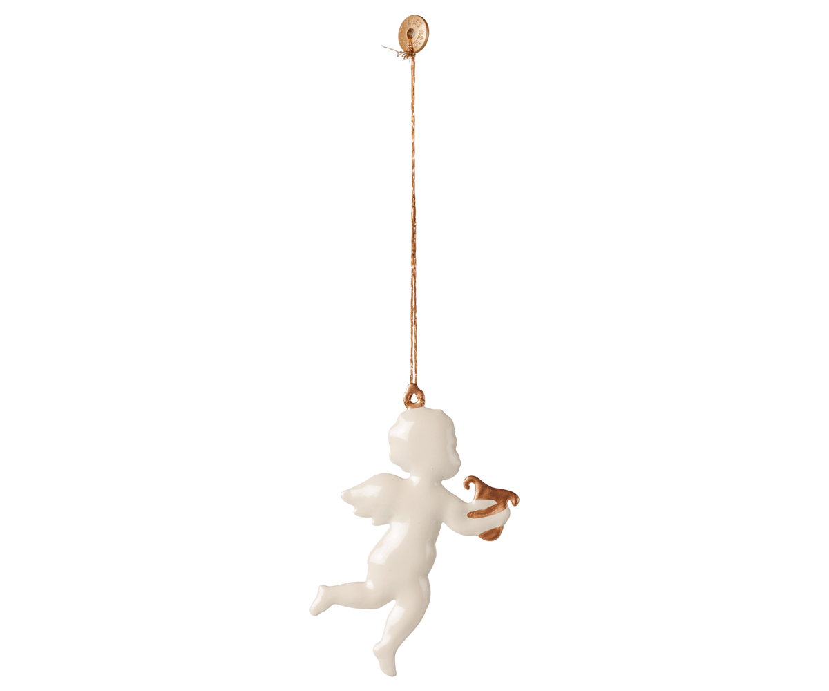 Maileg Metal ornament, Angel – Harp