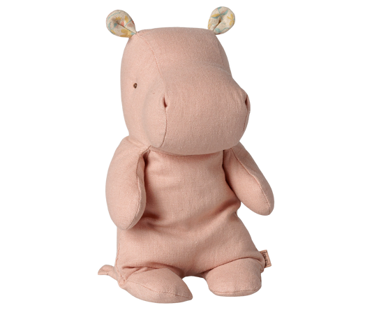 Maileg Safari friends, Hippo, Small – Soft rose