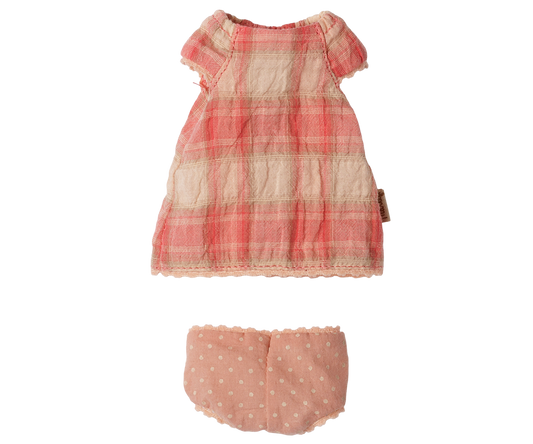 Maileg Kleid für Teddy Junior – Coral