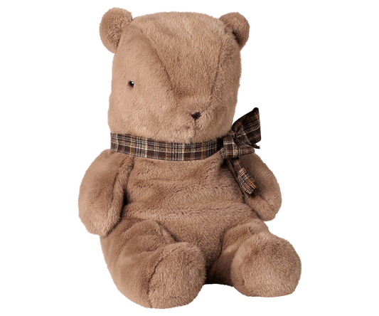 Maileg Teddy bear plush, Large – Dark mushroom