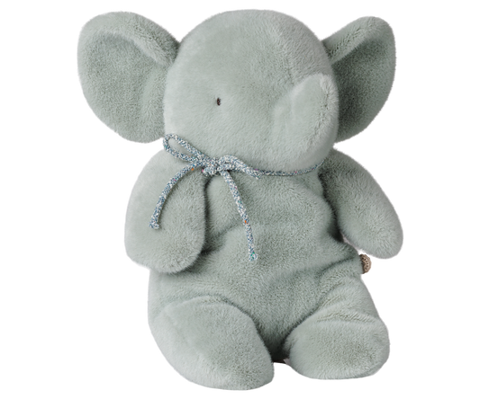 Maileg Elephant plush, Medium – Soft mint
