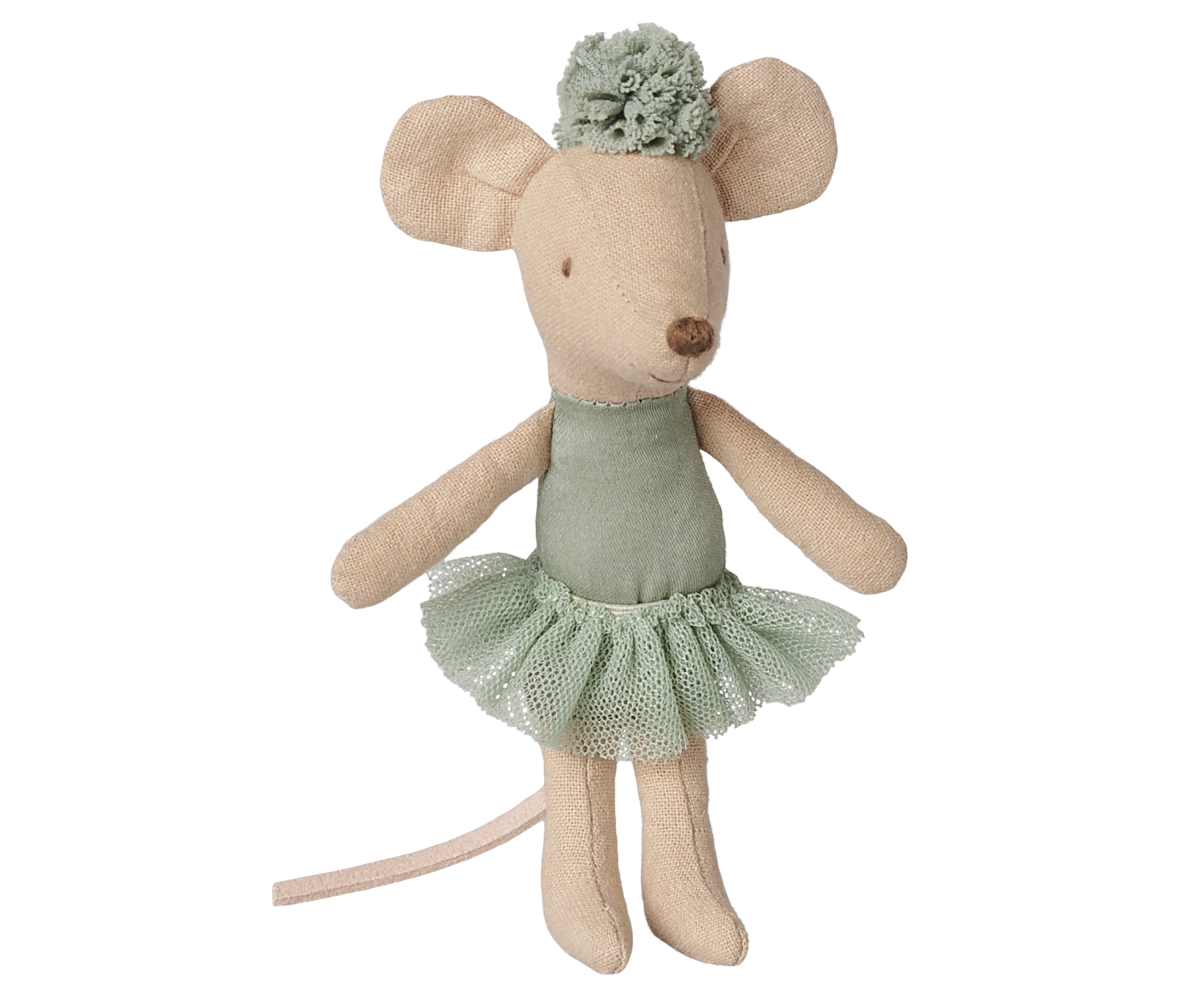 Maileg Ballerina Maus, kleine Schwester – Vintage Mint