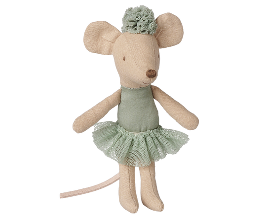 Maileg Ballerina Maus, kleine Schwester – Vintage Mint