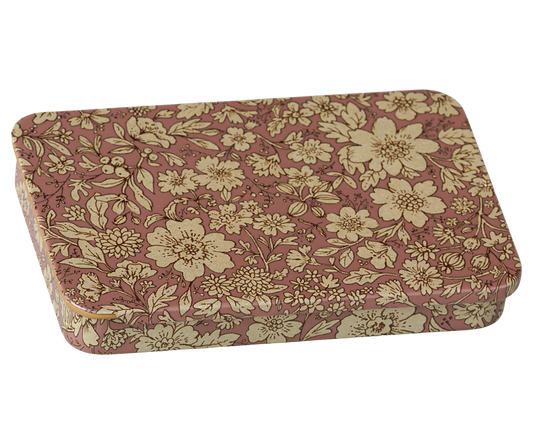 Maileg Metal box w. sliding lid – Blossom – Heather