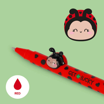 Legami Gelstift mit Deko-Tierchen Ladybug „Get Lucky“ - Lovely Friends