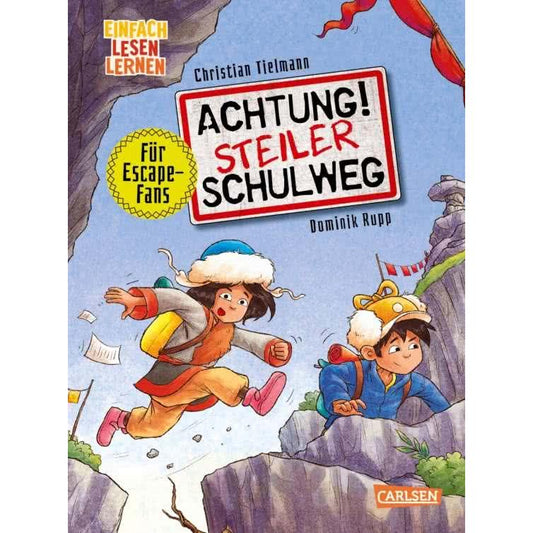 Carlsen Einfach lesen lernen - Achtung! Steiler Schulweg