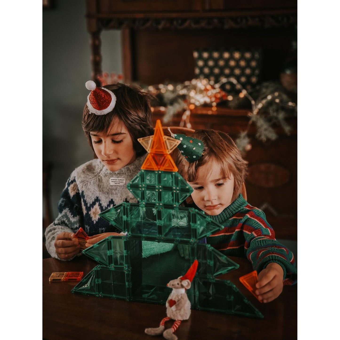 Cleverclixx Magnetbausteine Adventskalender - 37 Teile