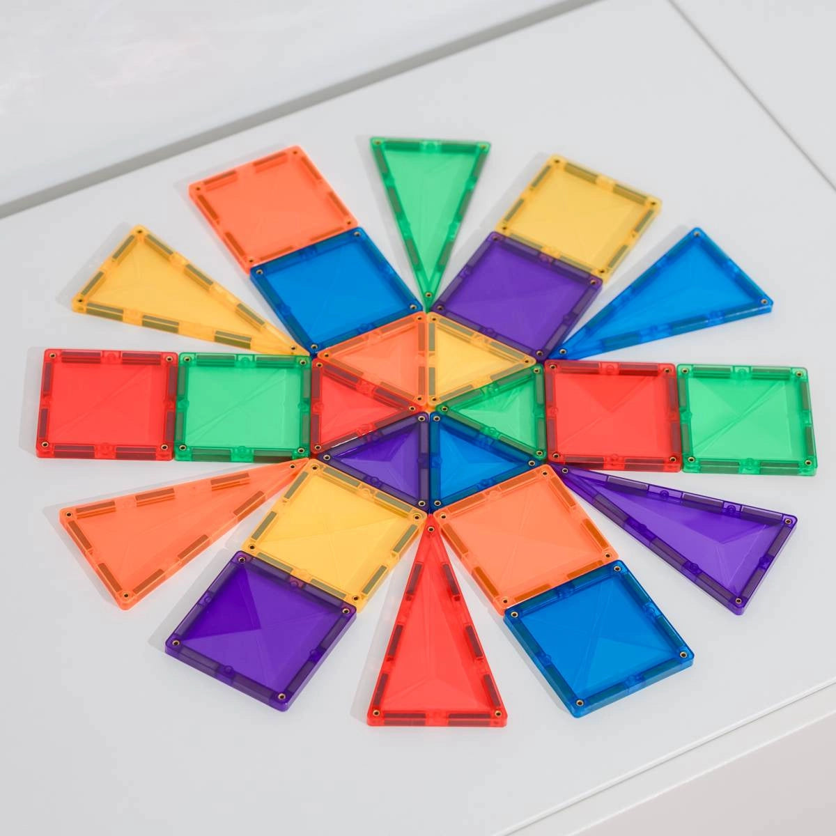 Connetix Rainbow Mini Pack 24 Stück Magnetbausteine