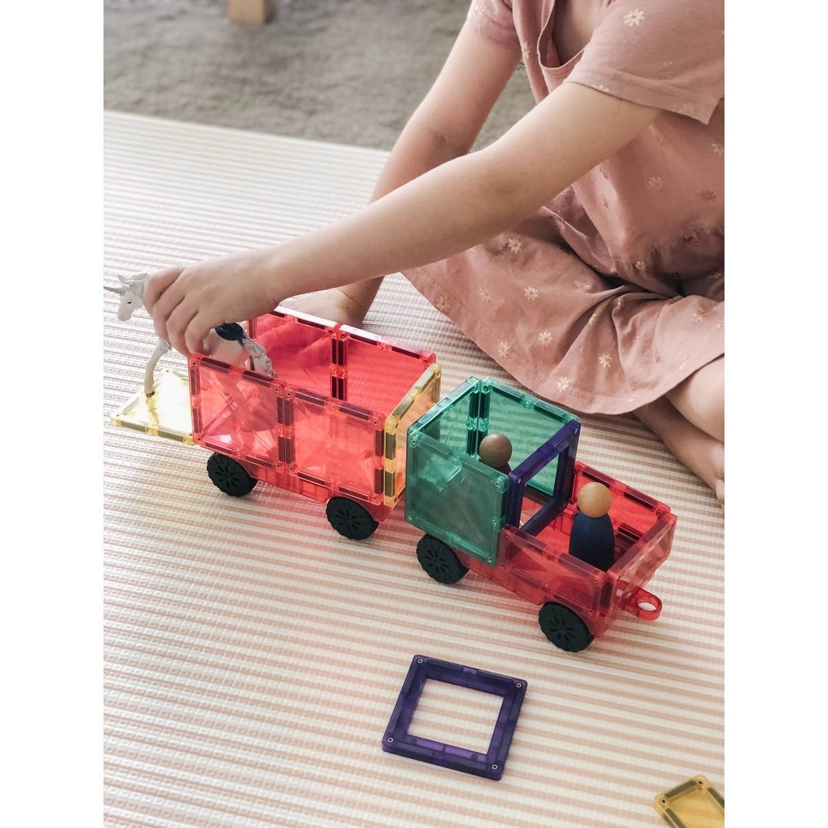 Connetix Rainbow Motion Pack 24 Stück Magnetbausteine
