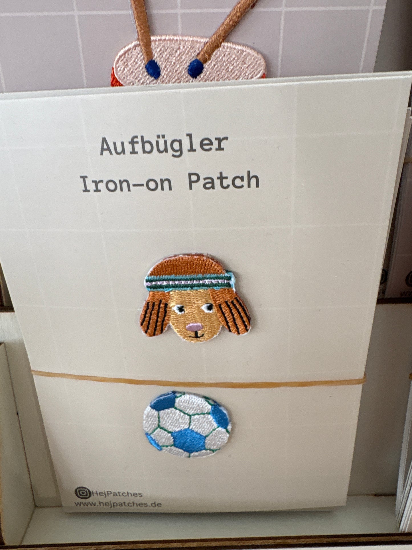 HejPatches Aufbügler Fußballspieler