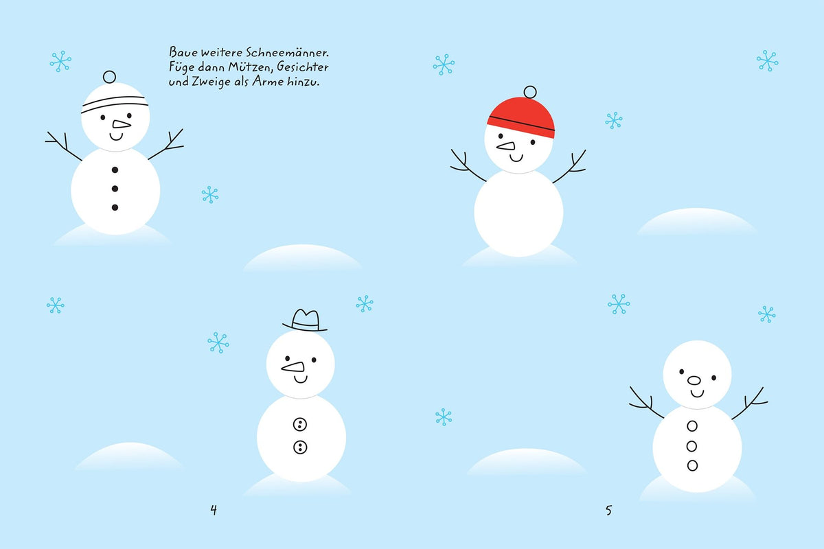 Sticker-Kreativbuch Weihnachten