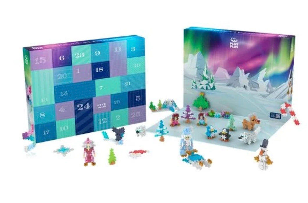 Plus Plus Adventskalender Nordlichter