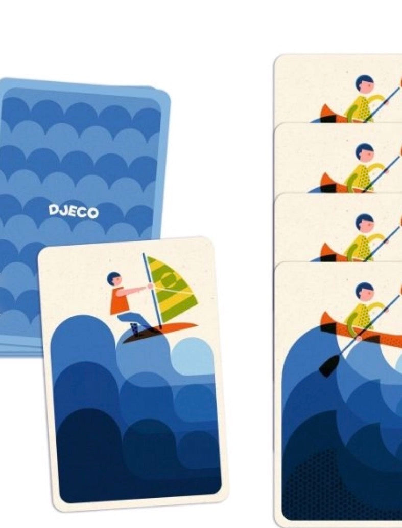 Djeco aquarush erwische die Welle im richtigen Moment