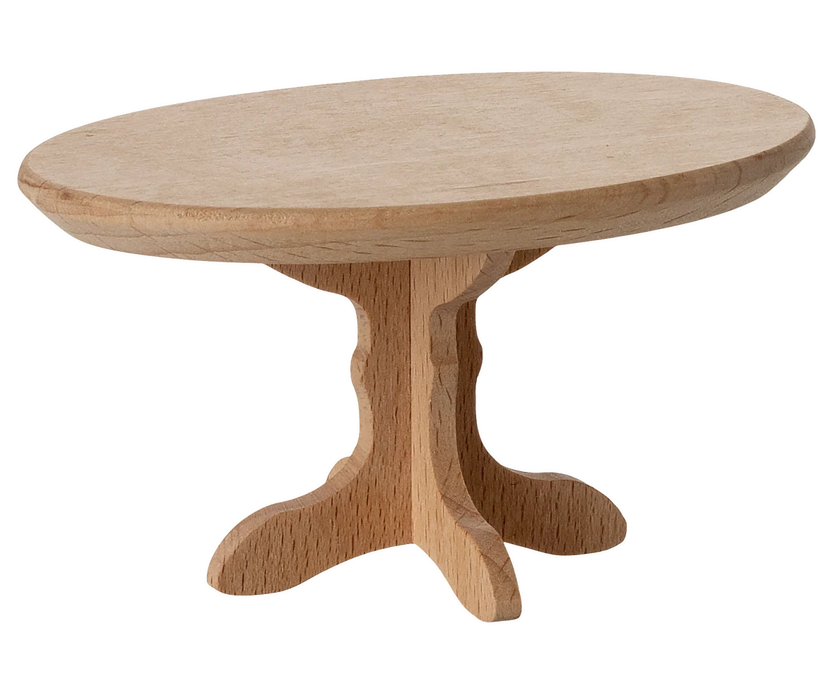 Maileg Ovaler Couchtisch, Maus - Natur
