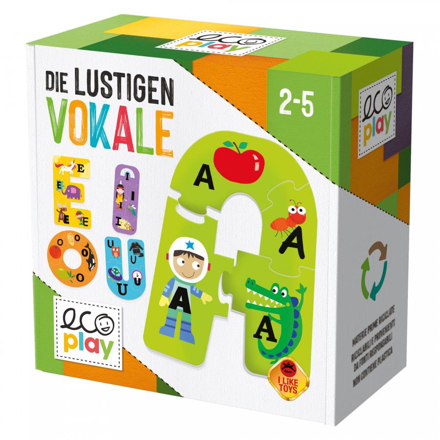 ecoplay - die lustigen Vokale Puzzles
