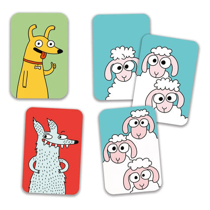 Djeco Swip Sheep Kartenspiel