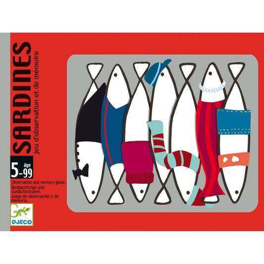 Djeco Sardines Kartenspiel