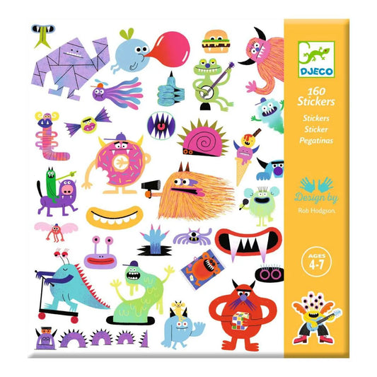 Djeco Sticker Monster