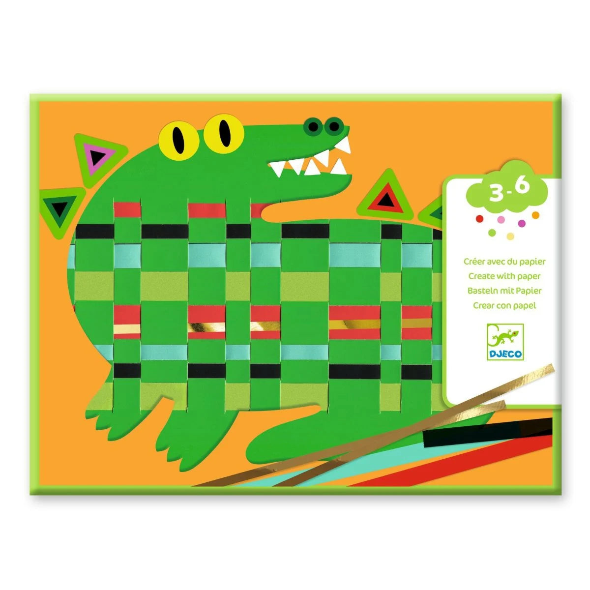 Djeco Flechtpapier