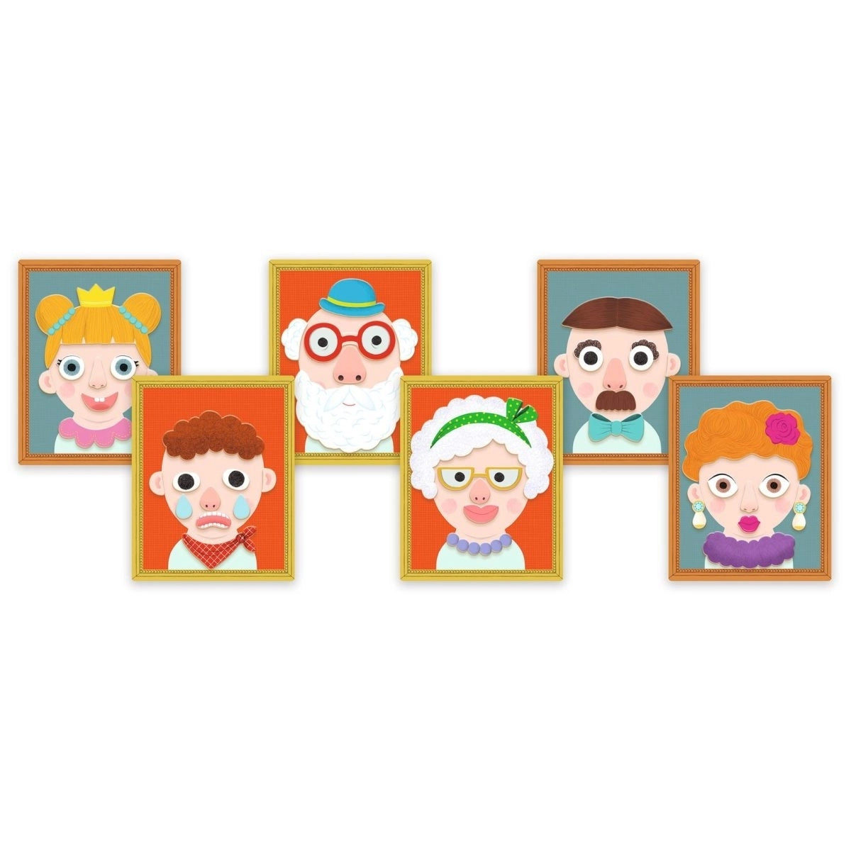 Djeco Magnetspiel Portraits