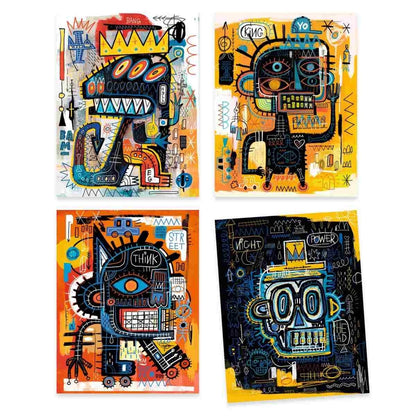 Djeco Marker-Workshop Inspired by: Jean-Michel Basquiat
