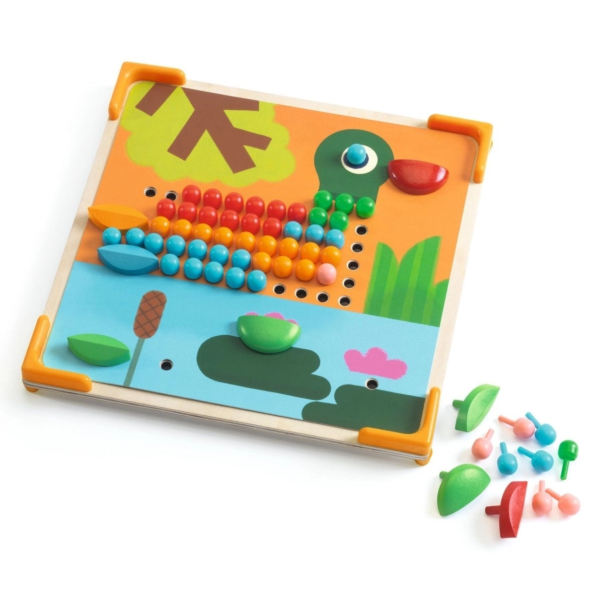Djeco Mosaik Lernspiel Mini Animo