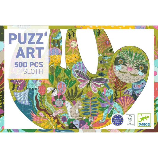 Djeco Puzzle: Puzz'Art Faultier - 500 Teile