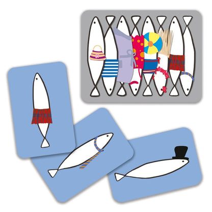 Djeco Sardines Kartenspiel