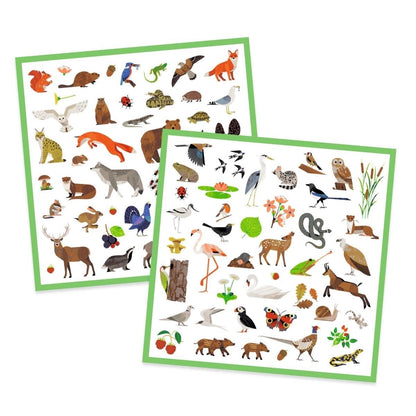 Djeco Tierwelt 160 Sticker