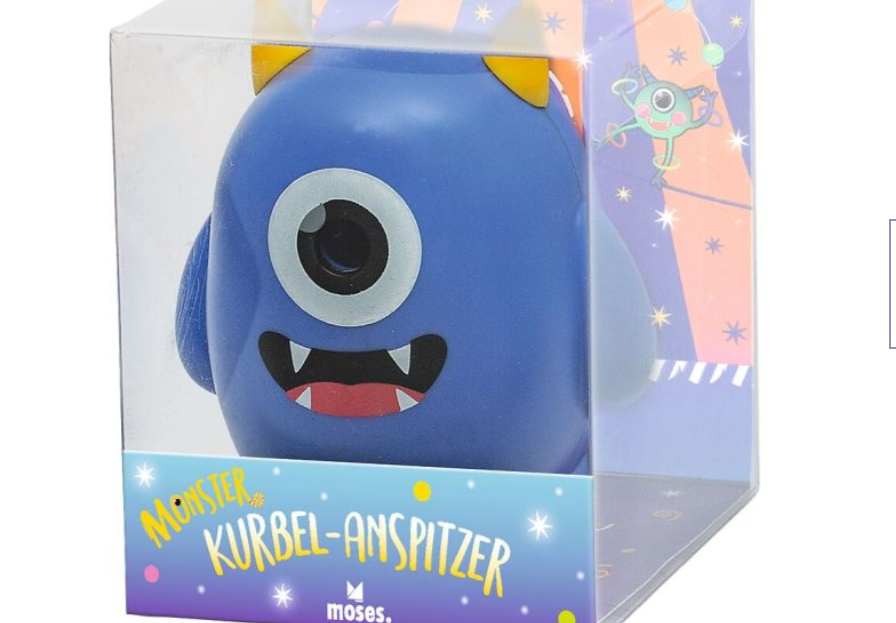 Moses Monster Kurbel Anspitzer