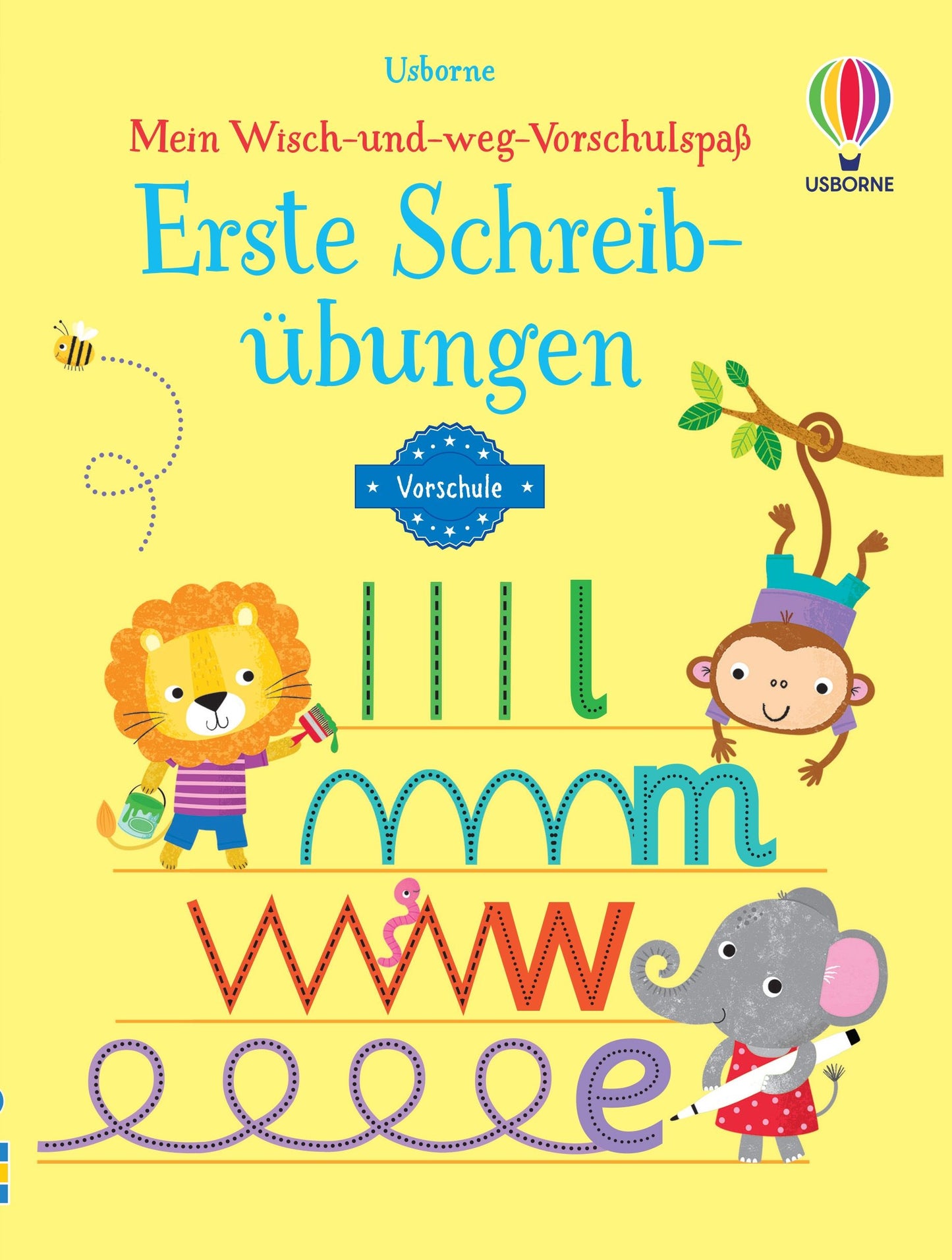 Usborne Wisch- und Weg Bücher Koffer - Die Welt der Buchstaben