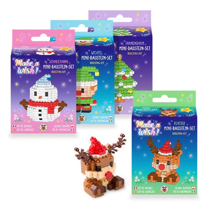 Trendhaus Make a Wish MINI-BAUSTEIN-SET, 4-FACH SORTIERT