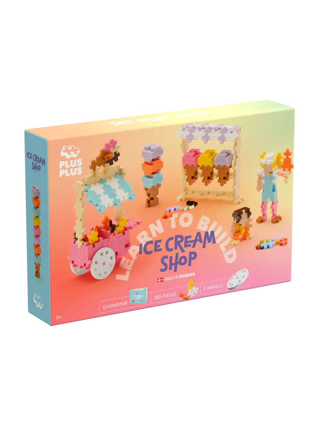 Plus-Plus Learn to Build - Ice Cream Shop -285pc