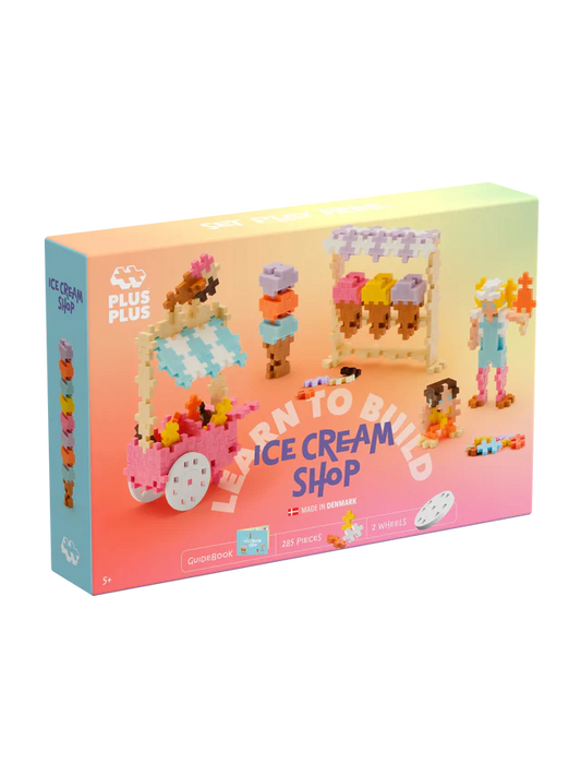 Plus-Plus Learn to Build - Ice Cream Shop -285pc