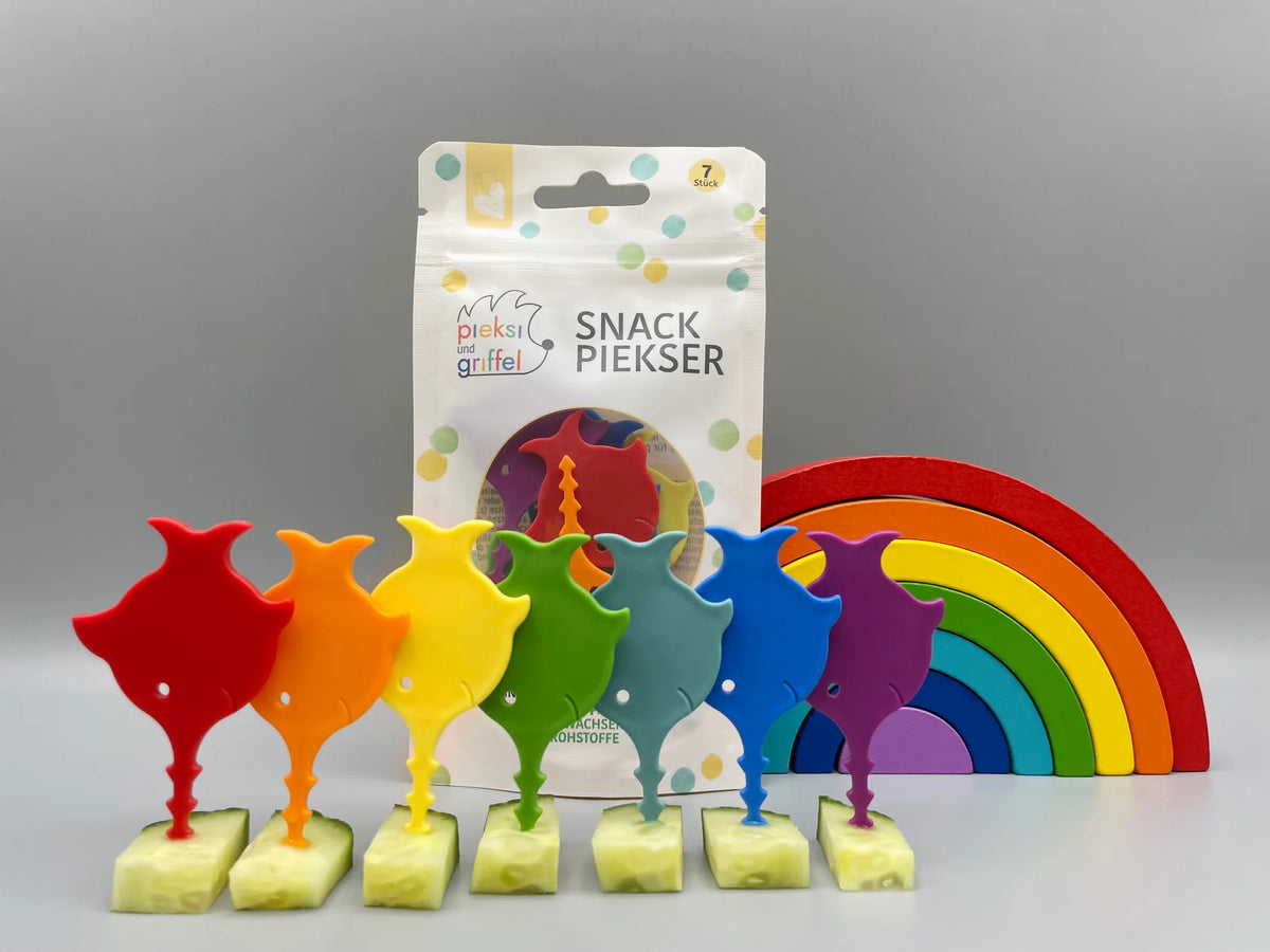Pieksi und Griffel - Snack Piekser - verschiedene Sets