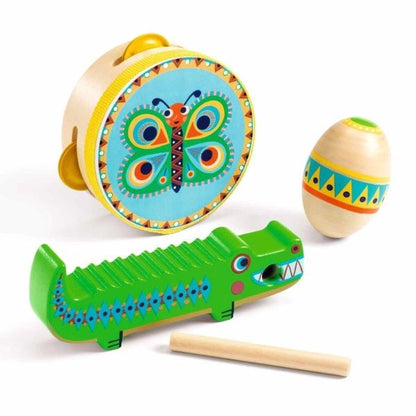 Djeco Animambo Set Schlaginstrumente