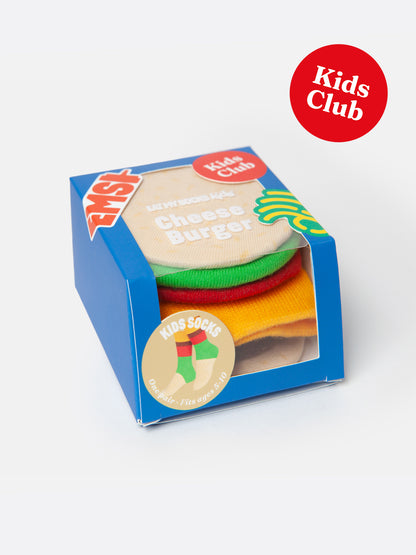 Eat my socks Kids - Cheese Burger