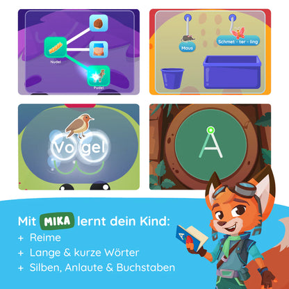 Edurino Starterset Mika "Erstes Lesen & Schreiben" - Stufe 1