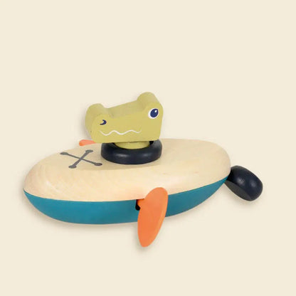 Egmont Toys Aufziehboot Krokodil