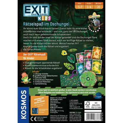 Exit Das Spiel Kids - Rätselspaß im Dschungel